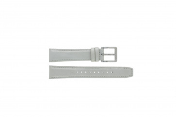 Horlogeband DKNY NY8585 Leder Grijs 18mm