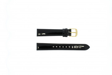 Horlogeband Timex 2P371 / P2P371 Leder Zwart 16mm