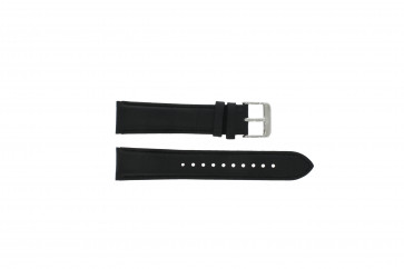 Pulsar horlogeband YM62-X225 Leder Zwart 20mm 