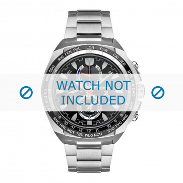 Horlogeband Seiko V195-0AB0 / SSC485P1 / M0FP418J0 Staal 22mm
