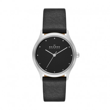 Horlogeband Skagen SKW2283 Leder Zwart