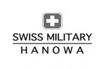 Horlogeband Swiss Military Hanowa 06-4004.7.04.007 Leder Zwart