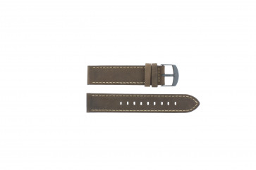 Timex horlogeband T49905 Leder Bruin 20mm 