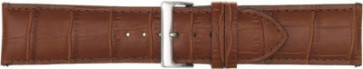 Horlogeband Poletto 454S.02.24 Leder Cognac 24mm