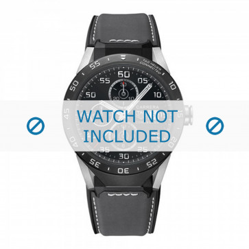 Horlogeband Tag Heuer SAR8A80 / FT6073 Silicoon Grijs 22mm