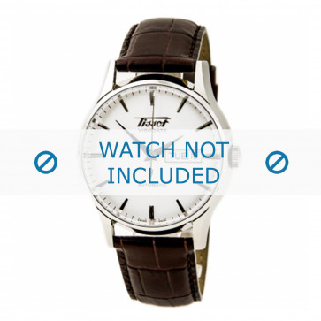 Tissot horlogeband T019.430 Visodate - T610014569 Leder Bruin 20mm