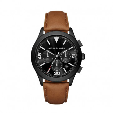 Horlogeband Michael Kors MK8450 Leder Bruin 22mm