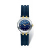 Horlogeband Rado 01.153.0344.3.220 Leder Blauw 14mm