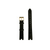 Horlogeband Rado 01.153.3695.2.215 / R41695155 / R070871510 Leder Zwart 3mm