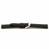 Horlogeband Universeel F108 Leder Zwart 18mm