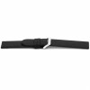 Horlogeband Universeel E116 Leder Zwart 16mm