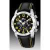 Horlogeband Lotus 15644-6 Leder Zwart 23mm