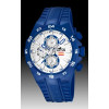 Lotus horlogeband 15800-3 Rubber Blauw