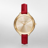 Horlogeband Michael Kors MK2606 / Red Leder Rood 12mm
