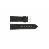 Horlogeband Universeel 307L.01 XL Leder Zwart 18mm
