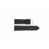 Horlogeband Universeel 808.01.22 Leder Zwart 22mm