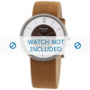 Horlogeband Boccia 3114-05 (BO3114-05-40BR) Leder Bruin