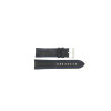 Horlogeband Universeel 395.01.05 Leder Zwart 22mm