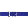 Horlogeband 408.05.20 Textiel Blauw 20mm + blauw stiksel