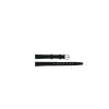 Horlogeband Universeel 61185.10.10.C Leder Zwart 10mm