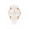 Horlogeband Tommy Hilfiger TH-394-3-34-2846 / 679302524 Silicoon Wit