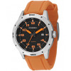 Horlogeband Fossil AM4201 Silicoon Oranje 22mm