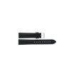 Horlogeband Armani AR0207 / AR0101 / AR0121 / AR5601 / AR0604 Leder Zwart 18mm