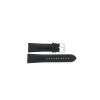 Horlogeband Armani AR0362 Leder Zwart 24mm