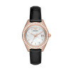 Horlogeband Armani AR11505 Leder Zwart 16mm