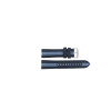 Horlogeband Armani AR1949 Leder/Textiel Blauw 22mm