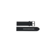 Horlogeband Armani Exchange AX1253 Silicoon Zwart 22mm