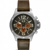 Horlogeband Armani Exchange AX1518 Leder Bruin 22mm