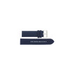 Horlogeband Armani Exchange AX1609 Leder/Textiel Blauw 22mm