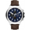 Horlogeband Armani Exchange AX1760 Leder Bruin 22mm