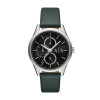 Horlogeband Armani AX1883 / Exchange Leder Groen 20mm