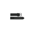 Horlogeband Armani Exchange AX2098 Leder Zwart 22mm
