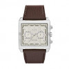 Horlogeband Armani Exchange AX2224 Leder Bruin 32mm