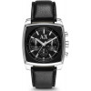 Horlogeband Armani Exchange AX2250 Leder Zwart 24mm