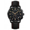 Horlogeband Balmain B74873264 / 1722675 Leder Zwart 22mm