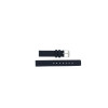 Horlogeband Davis BB1204B Leder Blauw 14mm