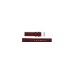 Horlogeband Davis BB1204R Leder Rood 14mm