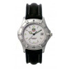 Horlogeband Tag Heuer BC0150 / WE1111/2 Leder Zwart 20mm