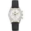 Horlogeband Tag Heuer CS3110 / BC0725 Leder Zwart 18mm