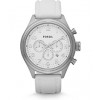 Horlogeband Fossil BQ1032 Silicoon Wit 22mm