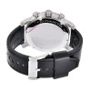 Horlogeband Fossil BQ1175 Leder Zwart 24mm