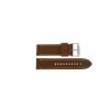 Horlogeband Fossil BQ2081 Leder Bruin 24mm