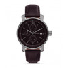 Horlogeband Fossil BQ2093 Leder Zwart 20mm