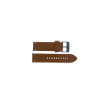 Horlogeband Fossil BQ2427 Leder Bruin 24mm