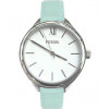 Horlogeband Fossil BQ3080 Leder Groen 14mm