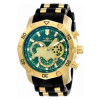Horlogeband Invicta 23425.01 Rubber Zwart 26mm